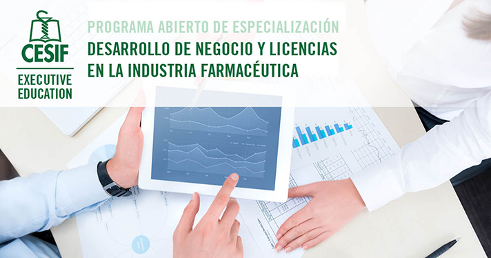 Programa Abierto de Especialización en Desarrollo de Negocio y Licencias en la Industria Farmacéutica