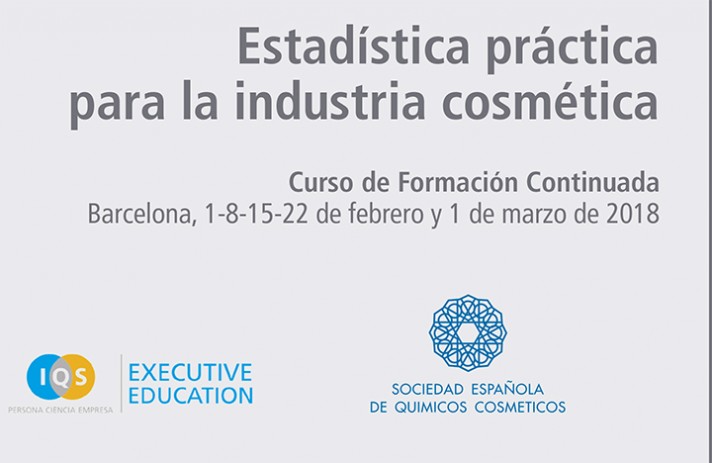 Estadística práctica para la industria cosmética