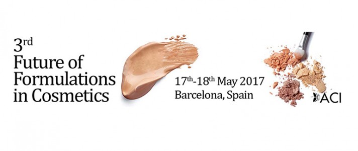 3º Future of Formulations in Cosmetics