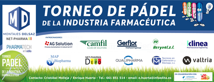 Barcelona 2019: TORNEO DE PADEL de la INDUSTRIA FARMACÉUTICA