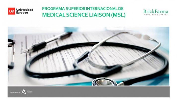 Programa superior internacional de Medical Science Liaison (MSL). Título Propio de la Universidad Europea