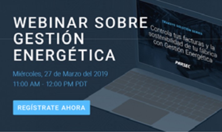 Webinar sobre gestión energética