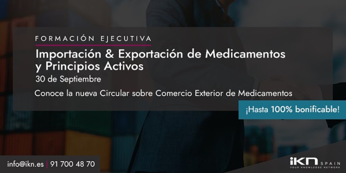 Importación & Exportación de Medicamentos y Principios Activos
