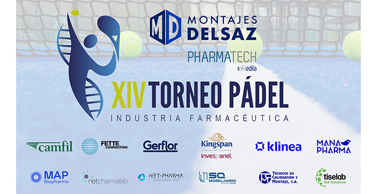 Moisés Vaquerizo y Sergio Flores (TCM), campeones de la XIV edición del Torneo de Pádel de la Industria Farmacéutica celebrado en Madrid