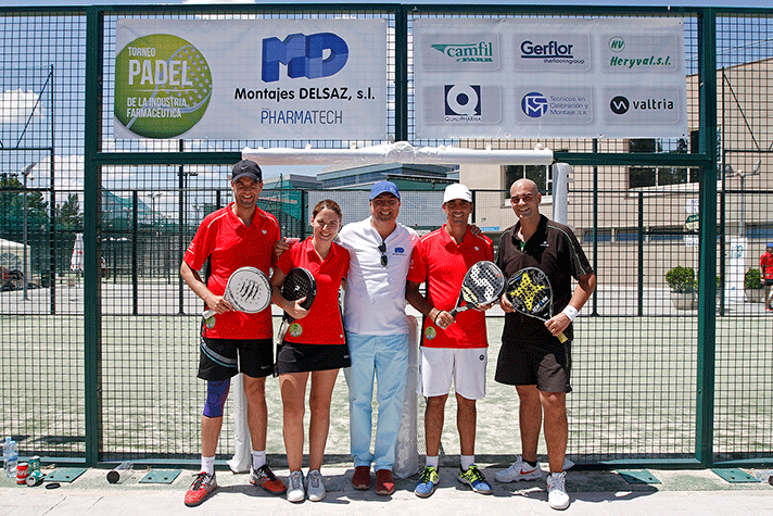 torneo de padel montajes del sanz, pharmatech,lilly