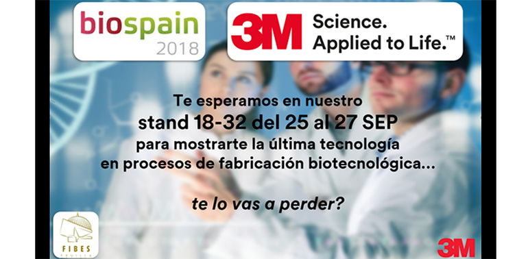 3M estará presente en Biospain