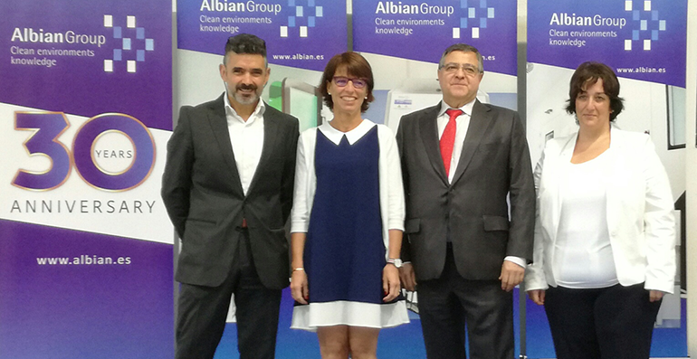 Albian, inauguración