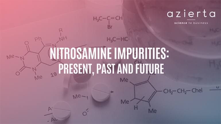 Webinar de Azierta sobre los aspectos esenciales de las impurezas de nitrosaminas