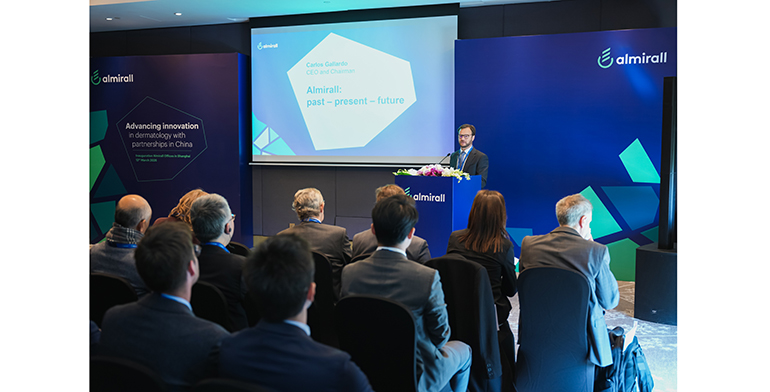 Almirall abre oficinas en China para fortalecer la innovación en dermatología médica