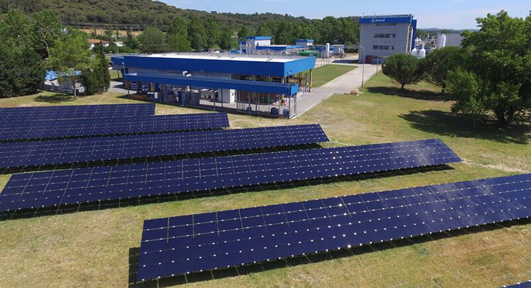 Instalación de placas fotovoltaicas Almirall