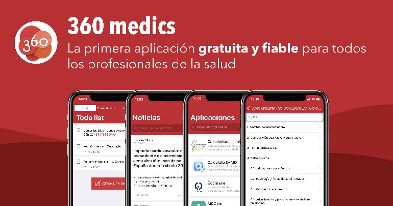 App gratuita dirigida a todos los profesionales del sector sanitario