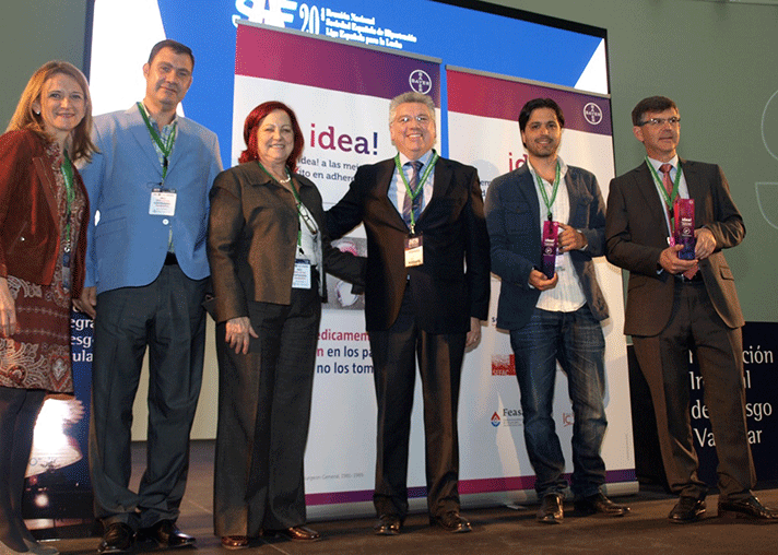 La entrega de los premios se celebró en el Congreso de la Sociedad Española de Hipertensión