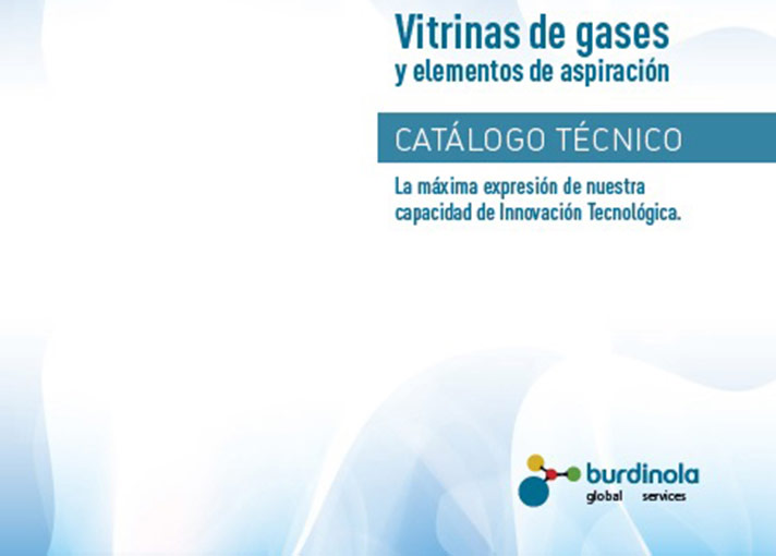 Catálogo técnico de vitrinas de gases