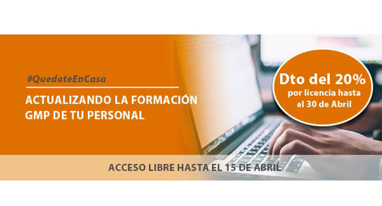 Acceso libre al Campus online de CPM Formación GMP