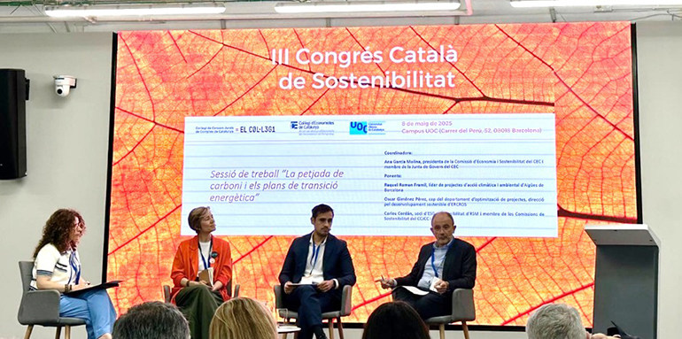 Ercros presenta sus avances y hoja de ruta en descarbonización en el III Congreso Catalán de Sostenibilidad