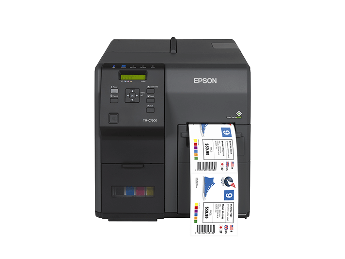 ColorWorks C7500, la impresora industrial de etiquetas a color de EPSON