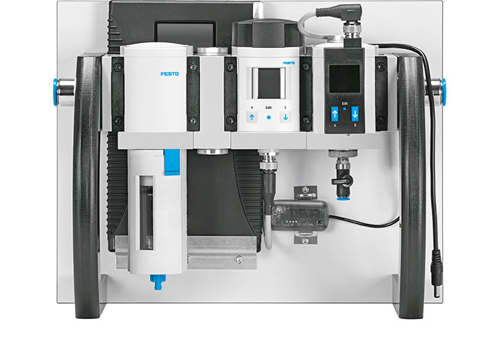 Air Flow Analyser, Festo, análisis de fugas y de consumo de aire comprimido