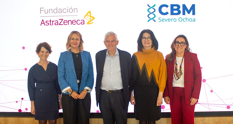 La Fundación AstraZeneca y el Centro de Biología Molecular Severo Ochoa firman un acuerdo para impulsar la investigación científica en España