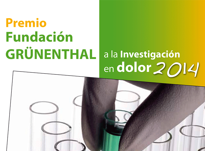 Convocado el Premio a la Investigación en Dolor 2014