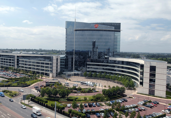 Sede central de GSK en Brentford, Londres