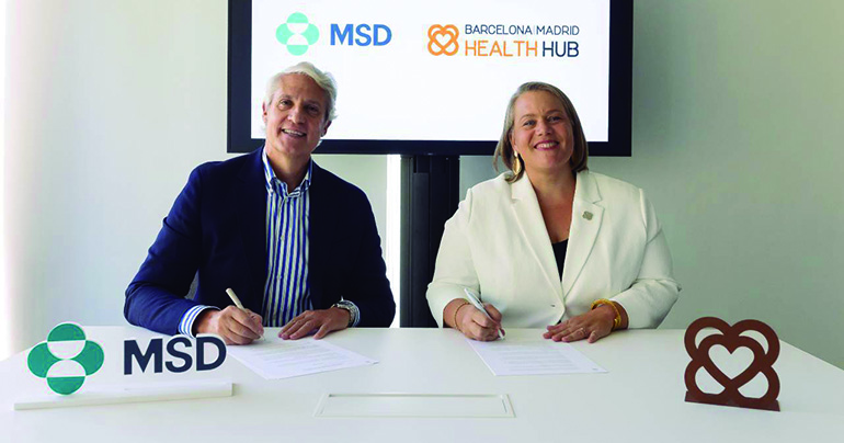 MSD se une al Barcelona & Madrid Health Hub por la innovación digital en salud