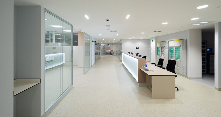Gerflor equipa el nuevo bloque del Hospital 12 de Octubre con soluciones sostenibles y de alto rendimiento para entornos hospitalarios