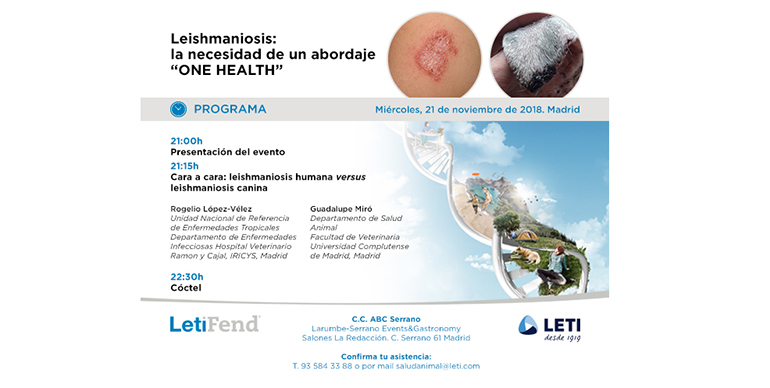 Jornada en Madrid sobre la leishmaniosis con una perspectiva one health