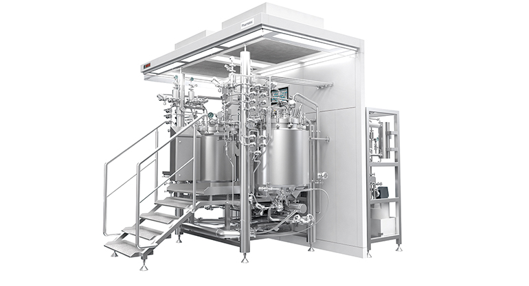 Sistemas de proceso para fabricación de especialidades farmacéuticas líquidas