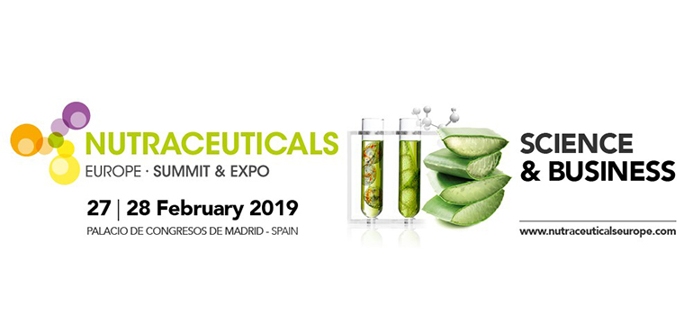 Nutraceuticals Europe celebrará en febrero de 2019 su tercera edición