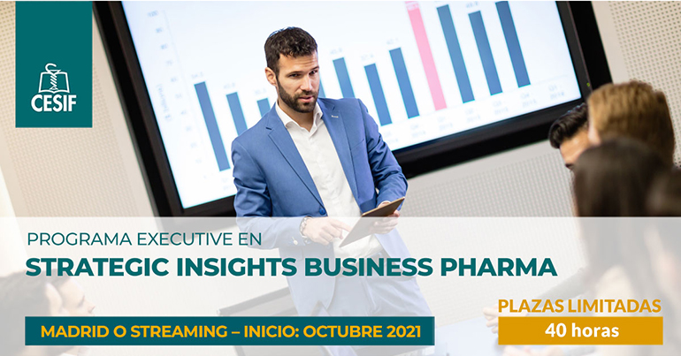 Nueva edición del programa abierto CESIF de especialización en strategic insights business pharma