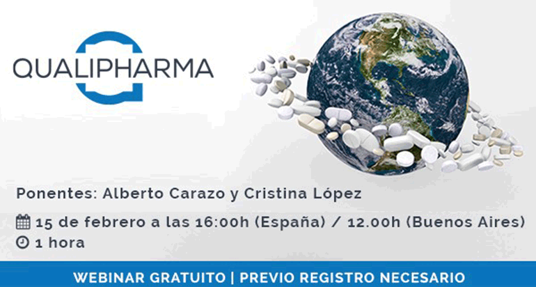 Qualipharma celebrará un webinar sobre el nuevo Anexo I de las GMP EU