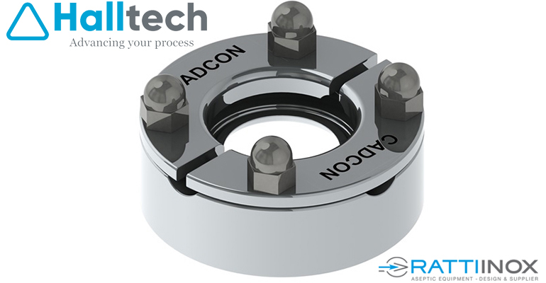 Halltech, Ratiinox, válvulas asépticas