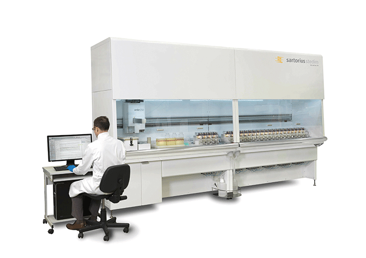 La versión 2015 de los sistemas ambr se suministrará con el software BioPAT Modde integrado para DoE