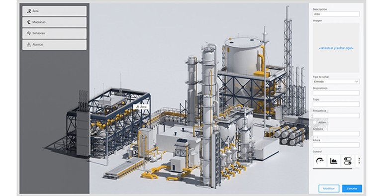 Gemelos digitales adaptables a todos los sectores industriales