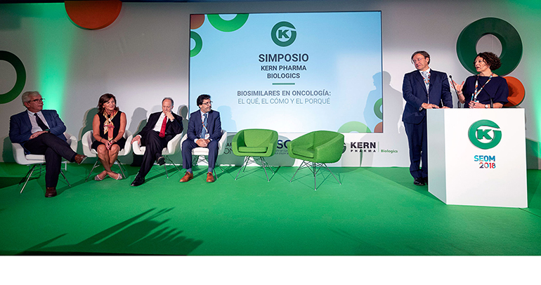 Kern Pharma presenta su tercer biosimilar en el Congreso de la SEOM