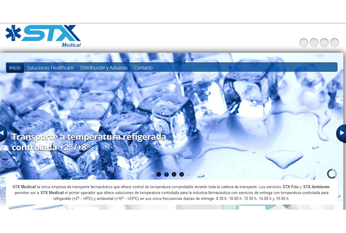 La nueva imagen diseñada respeta la esencia del logotipo inicial de STX Medical, modernizándolo en sus colores y tipografía