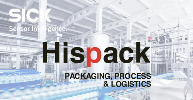 SICK presenta en Hispack soluciones que están transformando el sector del packaging