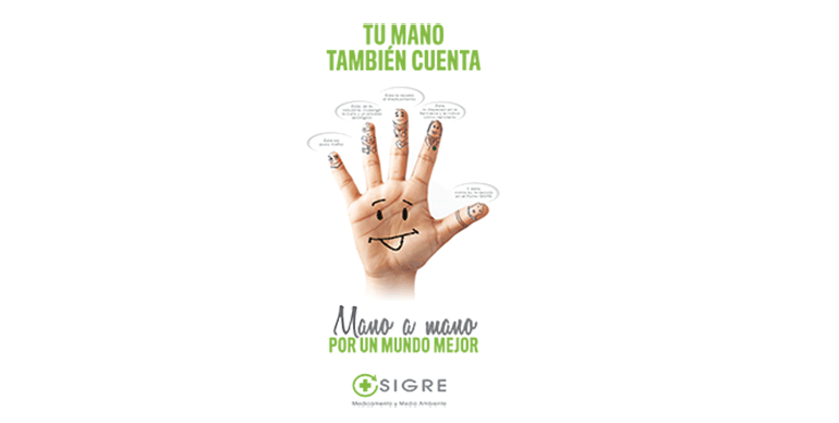 Sigre lanza la campaña “Tu mano también cuenta”