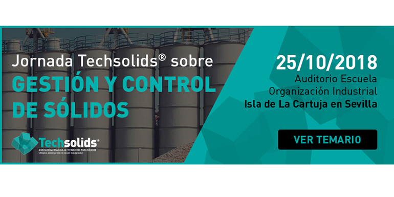 Techsolids celebra en Sevilla una jornada sobre Gestión y control de sólidos