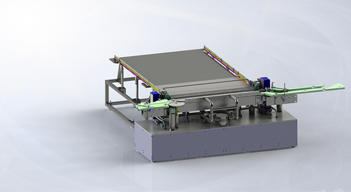 Sistema de carga y descarga para procesos de liofilización