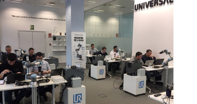 cobots, universal robots