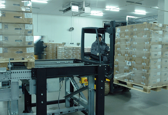 viastore exporta sus almacenes congeladores a Ucrania