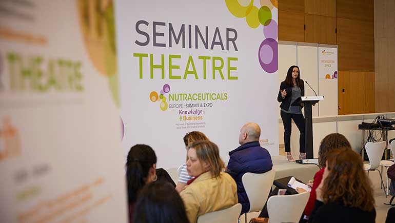 Las soluciones nutracéuticas para la salud articular o cognitiva protagonizan las ponencias del ‘Seminar Theatre’ de Nutraceuticals 2024