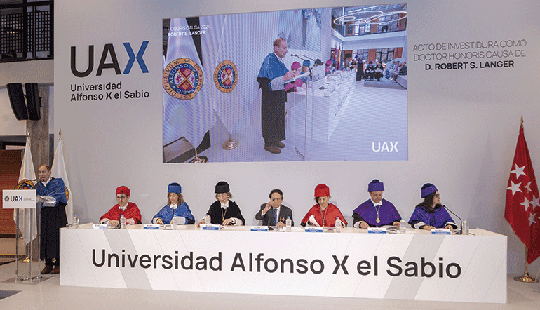 La Universidad Alfonso X el Sabio nombra Doctor Honoris Causa a Robert Langer, cofundador de Moderna