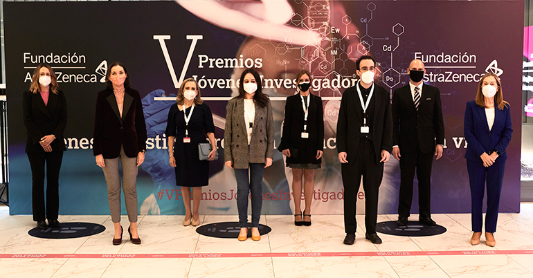 La Fundación AstraZeneca celebra la V edición de los Premios Jóvenes Investigadores