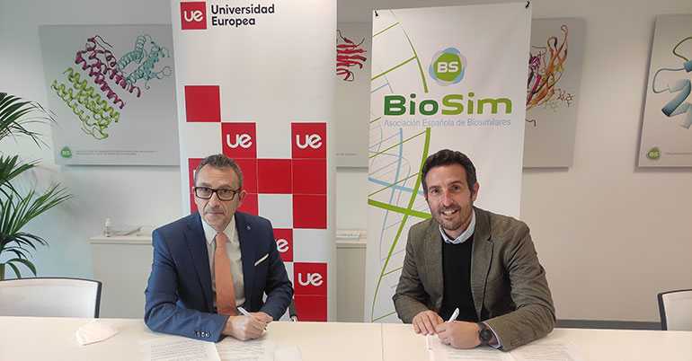 La UE y BioSim firman un acuerdo para acercar los biosimilares a los alumnos
