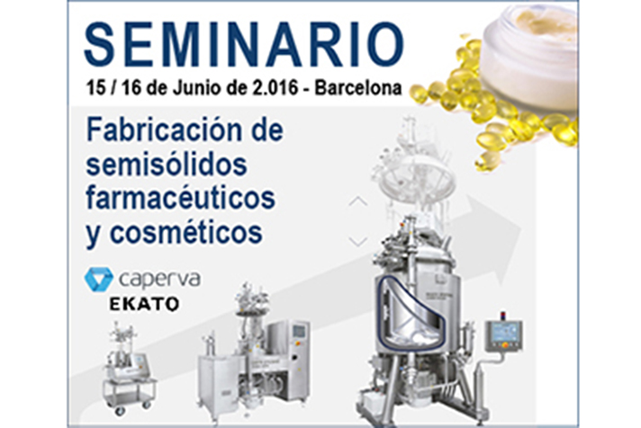 Seminario sobre semisólidos en la industria farmacéutica y cosmética