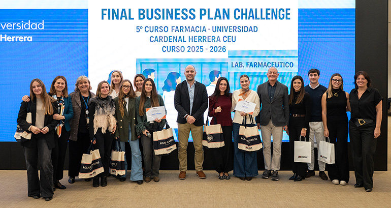 La CEU UCH e ISDIN premian la creatividad farmacéutica en la final del I Business Plan Challenge de Fotoprotección