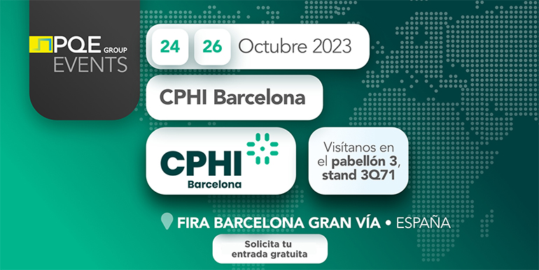 PQE Group te invita a CPhI Barcelona