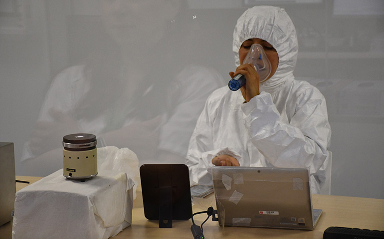 Cámara de exposición ambiental